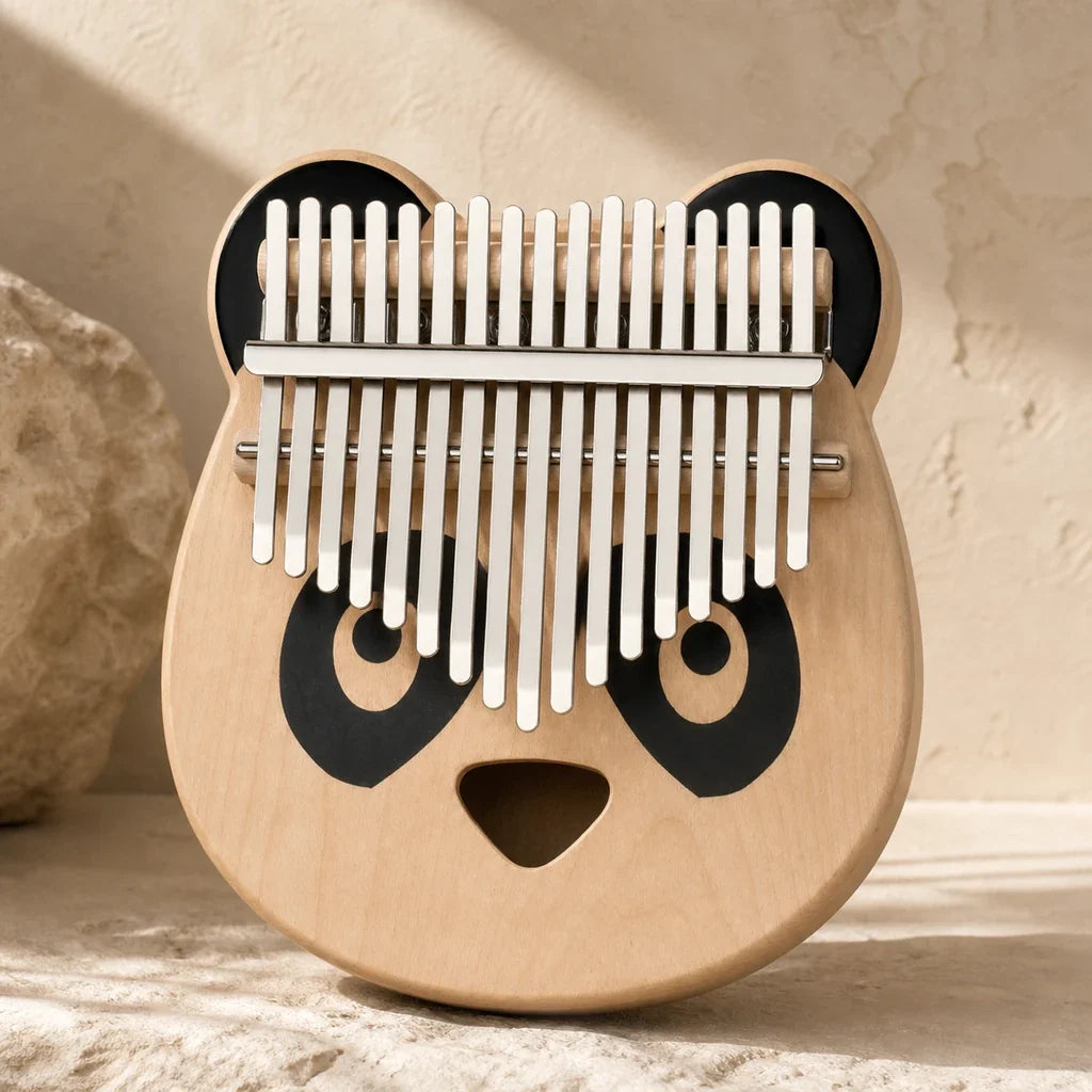 Kalimba 17 Keys - Maple, Panda Shape