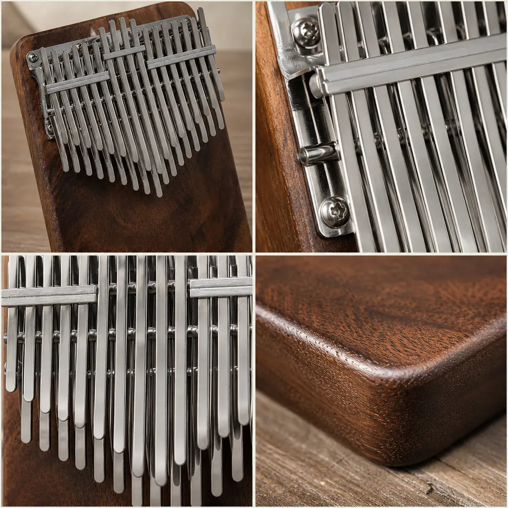 Kalimba 34 Keys - Black Walnut, XXL