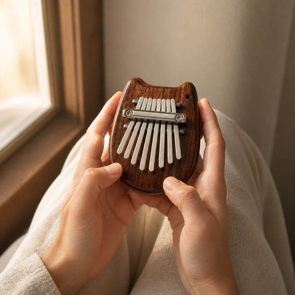Kalimba 8 Keys - Mahogany, Mini