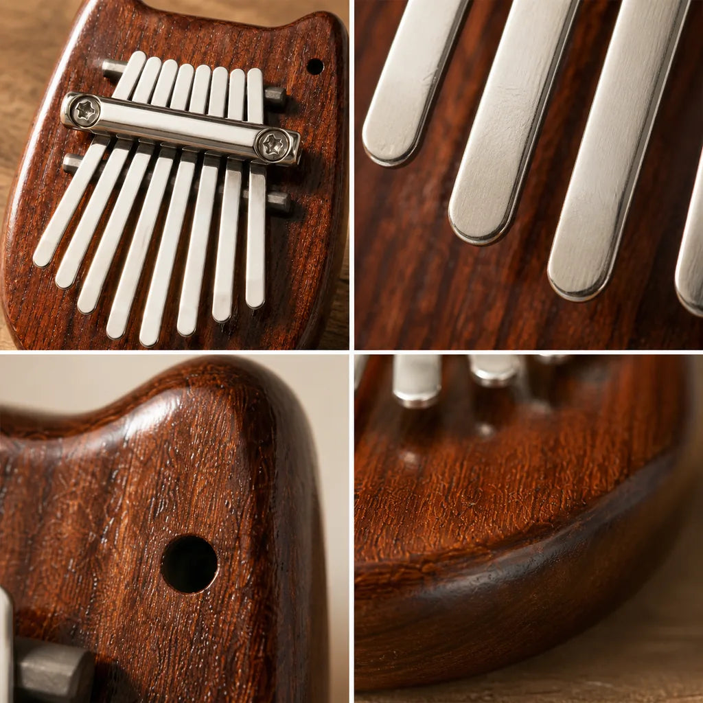 Kalimba 8 Keys - Mahogany, Mini