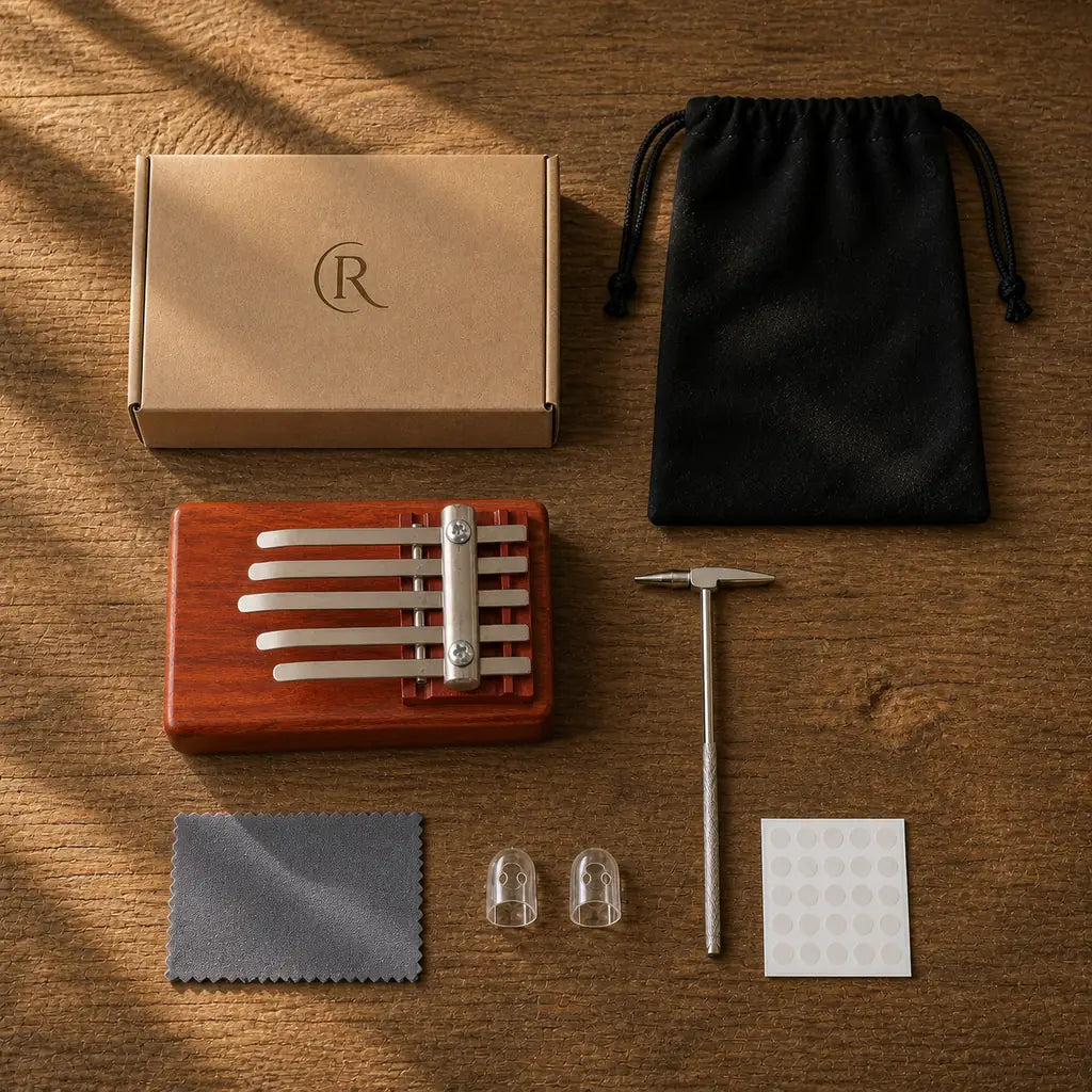 Kalimba 5 Keys - Rosewood, Aluminium Tines