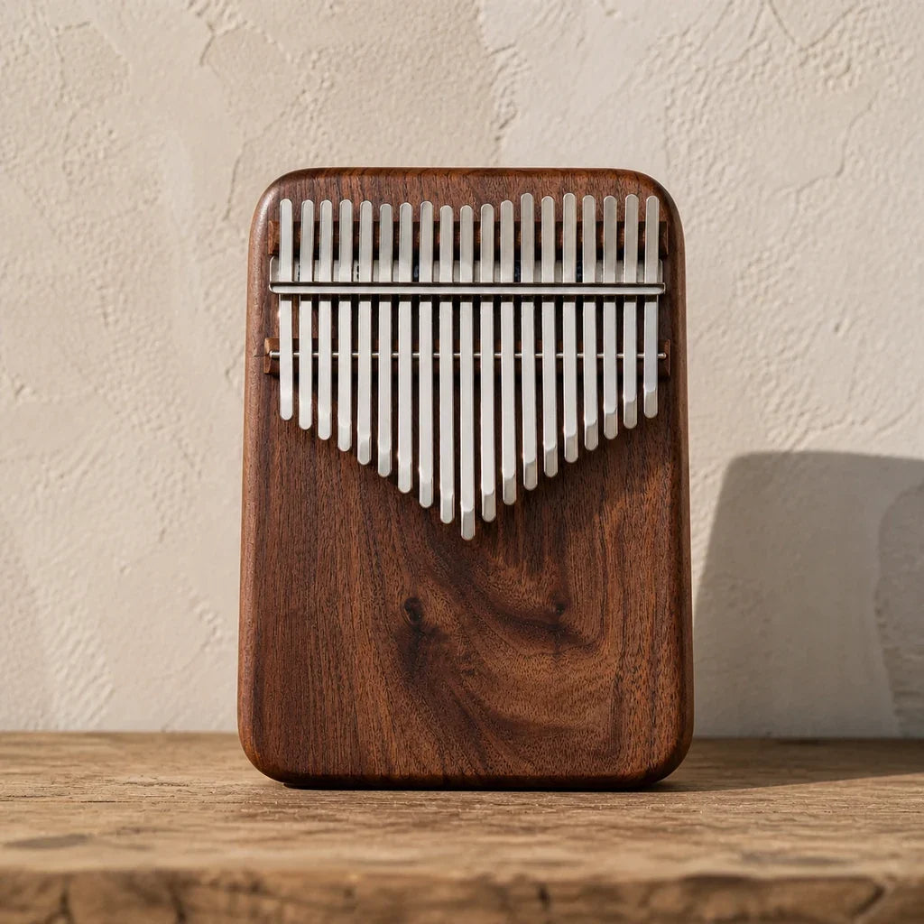 Kalimba 21 Keys - Black Walnut, Professional