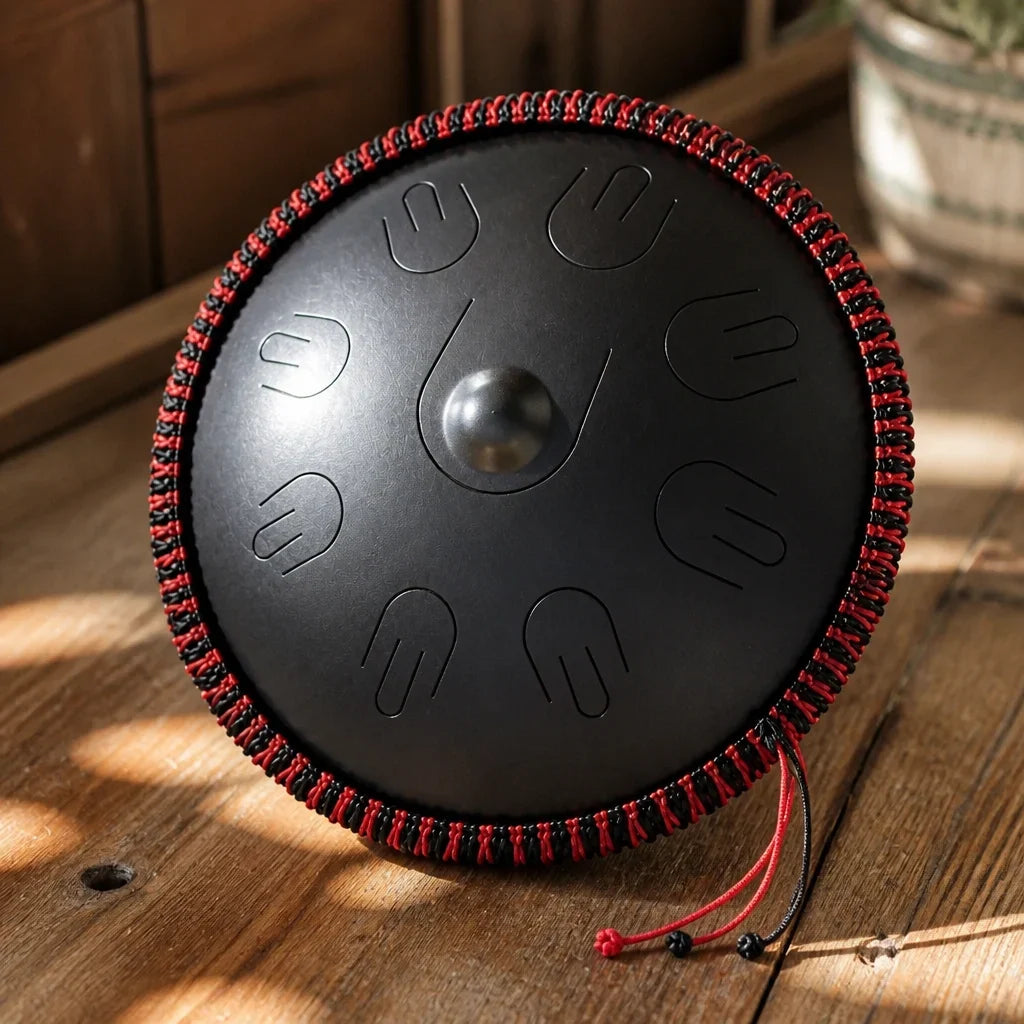 Steel Tongue Drum Solstice 8 Notes - Handpan Look