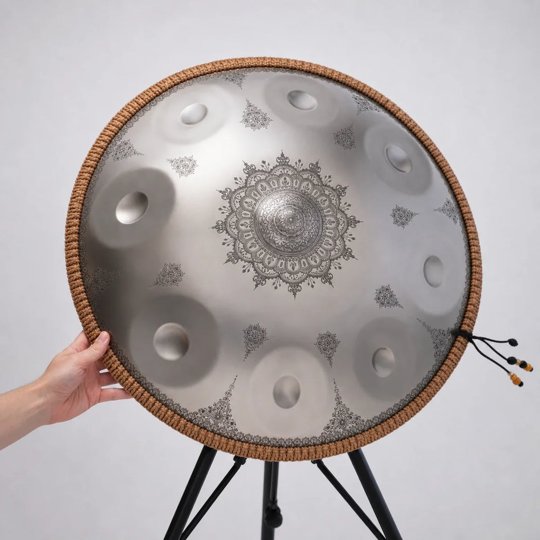 Handpan G Minor 9 Notes - Silver or Gold