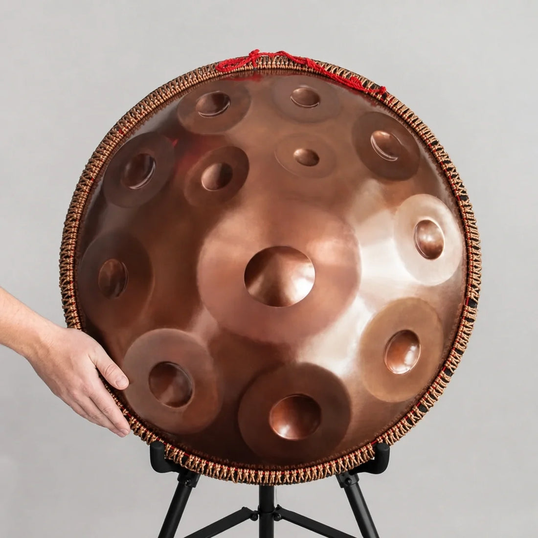 Handpan F Major 12 Notes - Bronze Gold or Purple