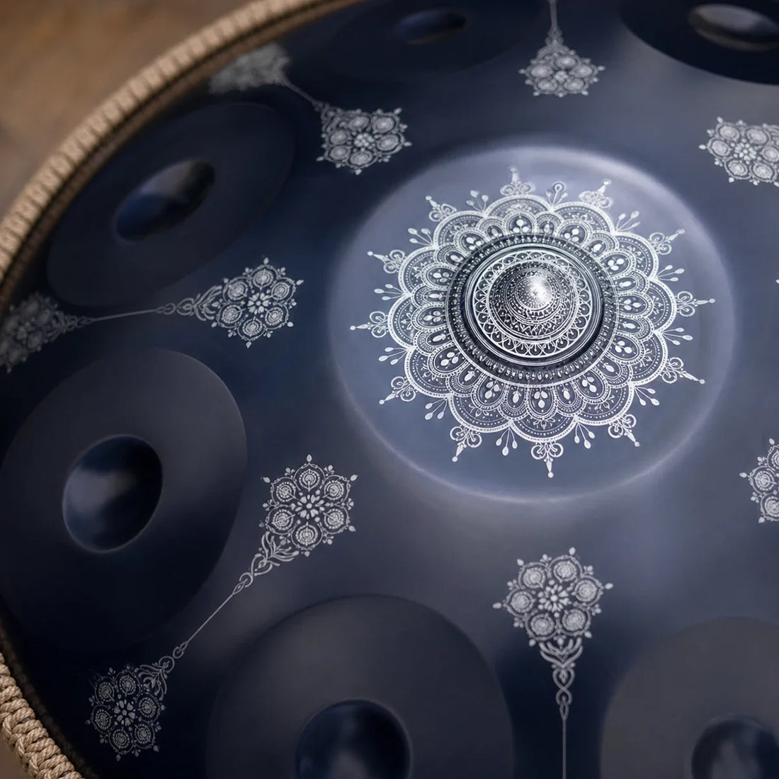 Handpan C Major 9-12 Notes - Stainless Steel, Engraved
