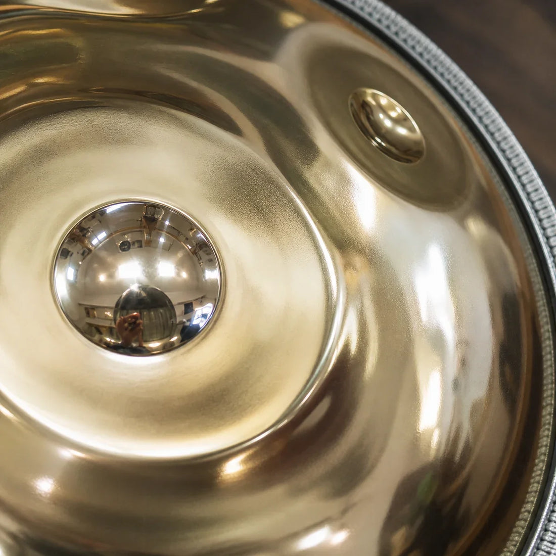 Handpan Celtic D Minor 9 Notes - Stainless Steel