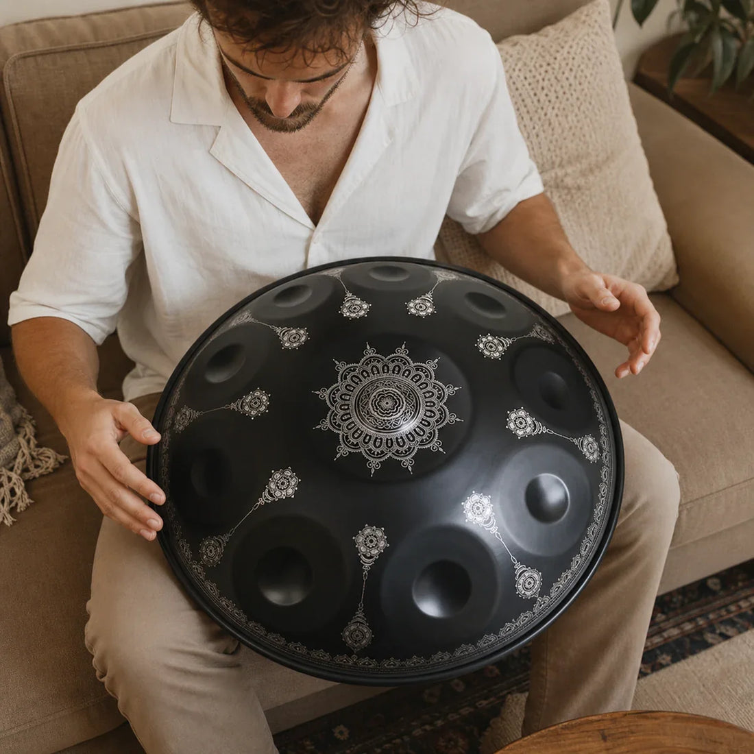 Handpan D Minor 9-12 Notes - Premium Steel