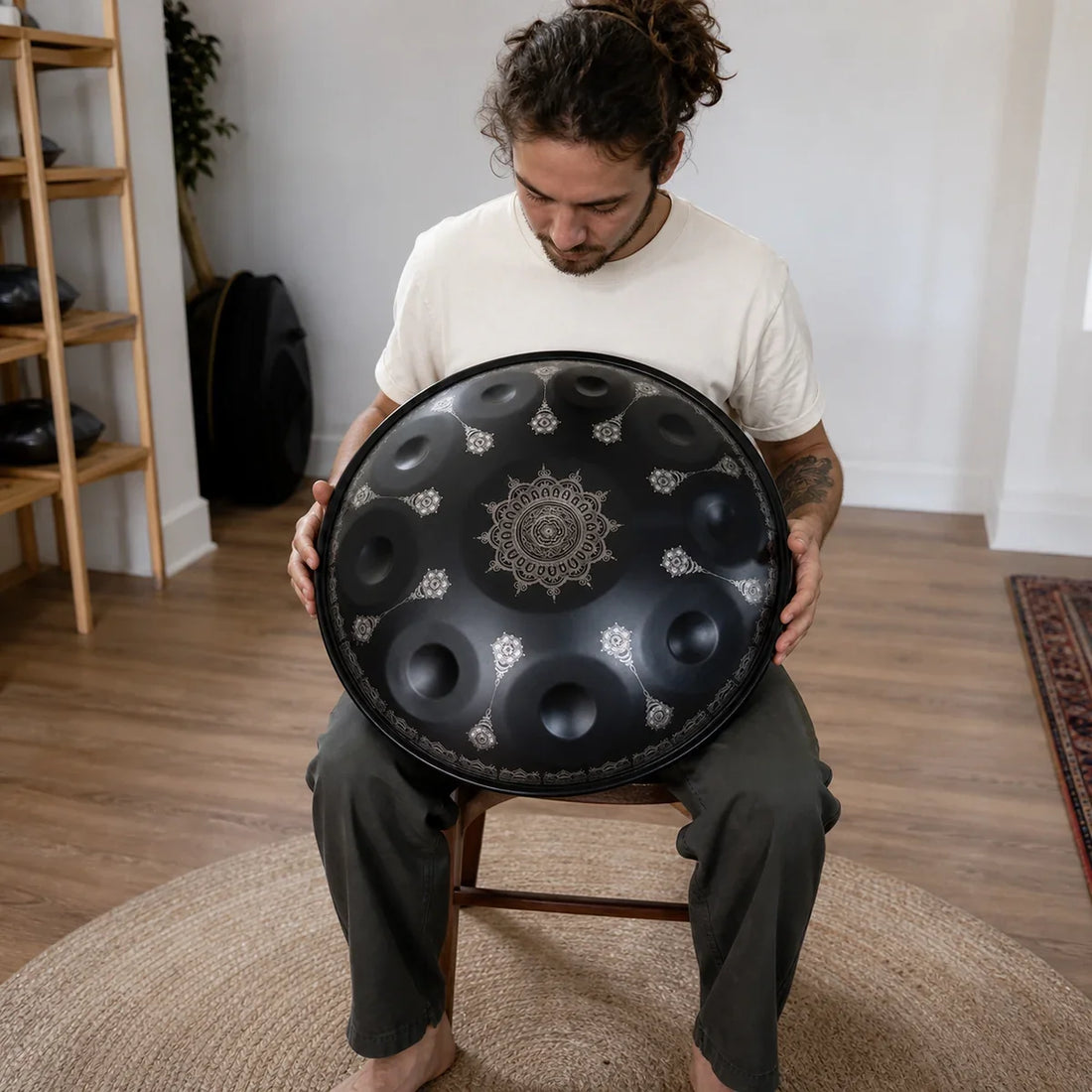 Handpan D Minor 9-12 Notes - Premium Steel
