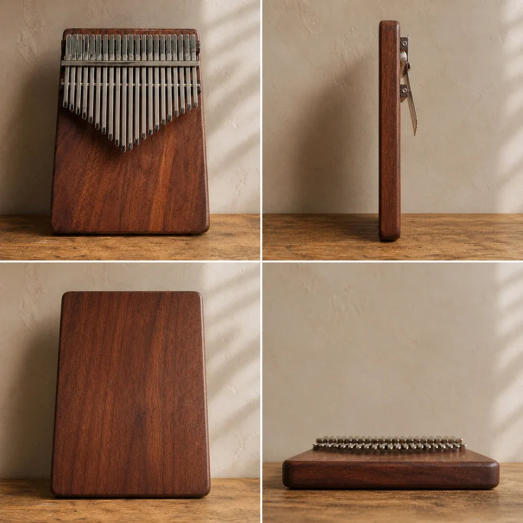 Kalimba 21 Keys - Black Walnut, F Major