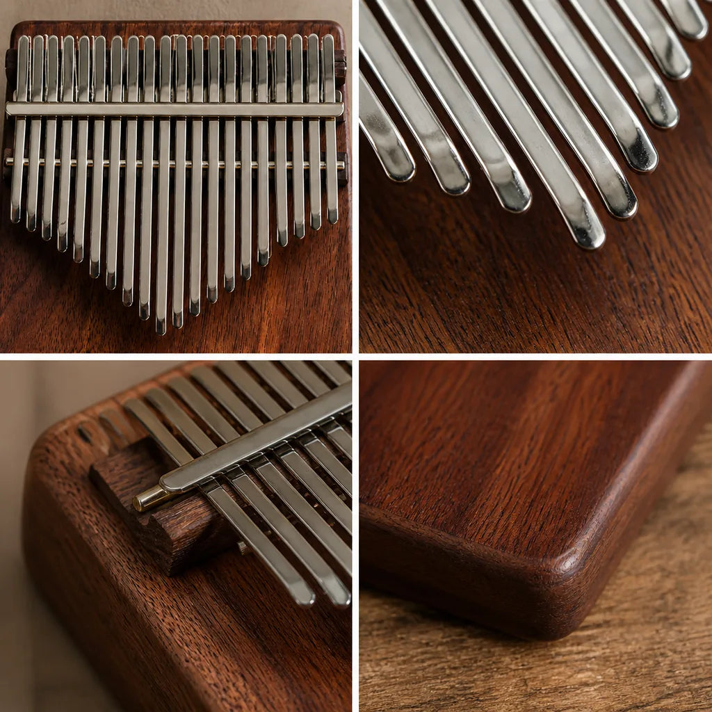 Kalimba 21 Keys - Black Walnut, F Major