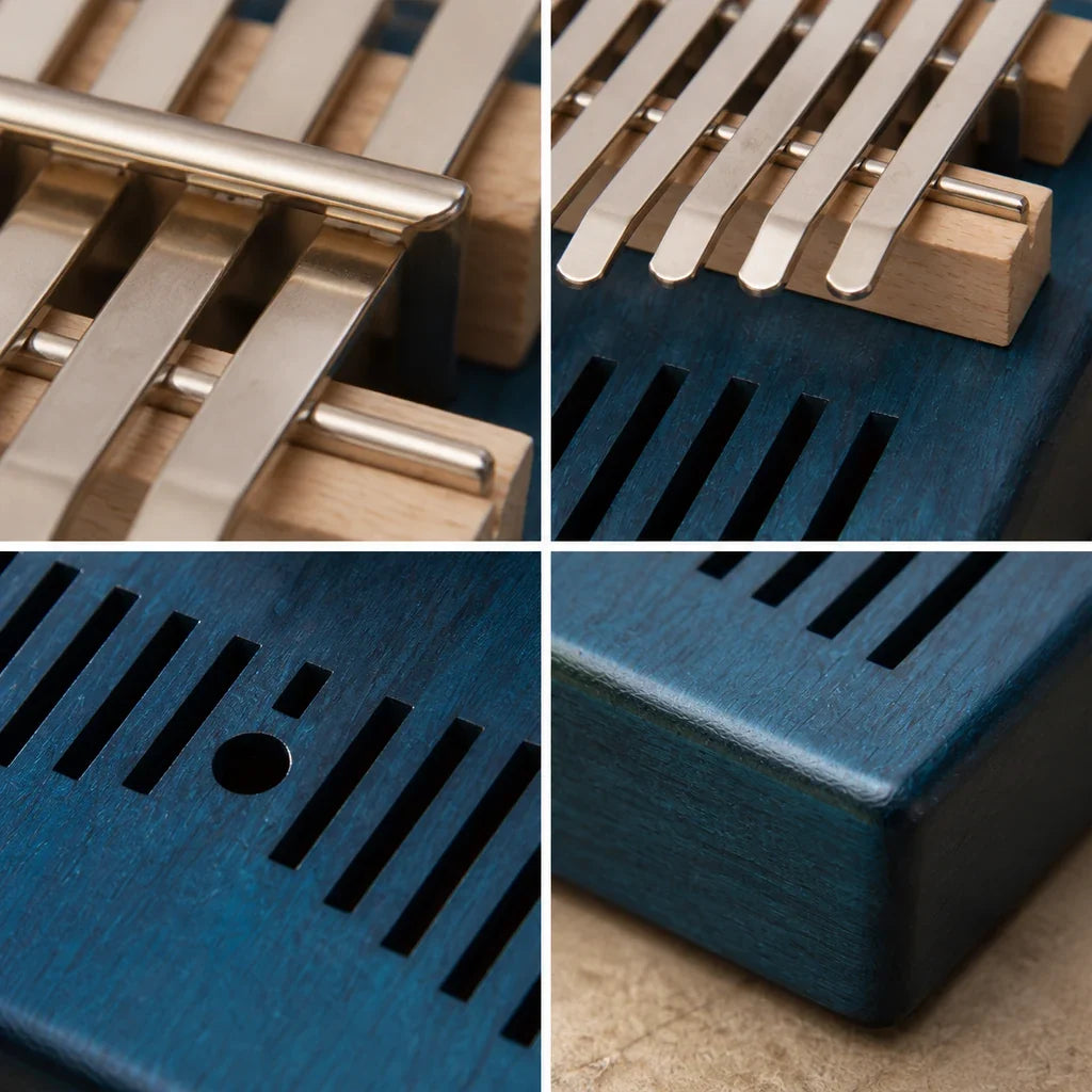 Kalimba 17 Keys - Mahogany Standard, 4 Colours