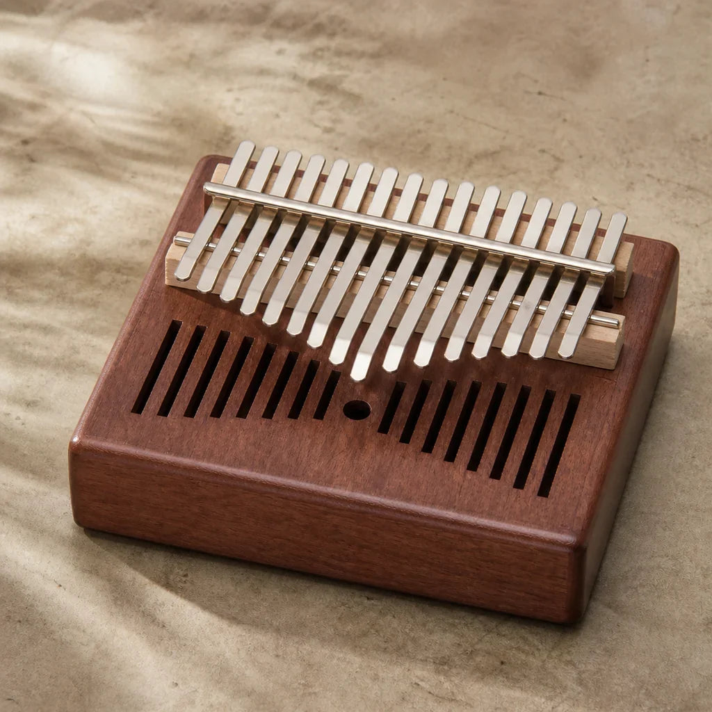 Kalimba 17 Keys - Mahogany Standard, 4 Colours
