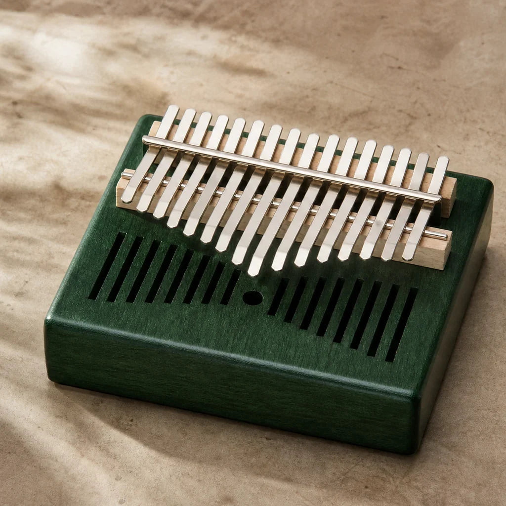 Kalimba 17 Keys - Mahogany Standard, 4 Colours