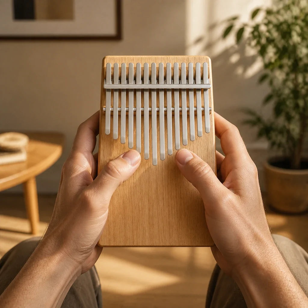 Kalimba 15 Keys - Camphor Wood, G Major