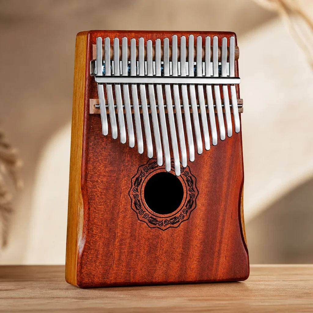 Sanza 17 Keys - Acacia, Mahogany or Walnut