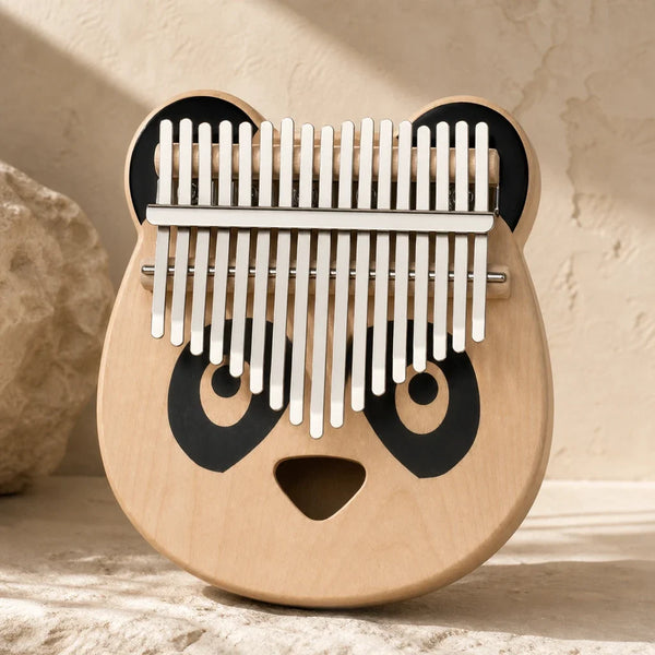 Kalimba 17 Keys - Maple, Panda Shape