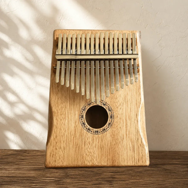 Kalimba 17 Keys - Mahogany with Resonance Chamber
