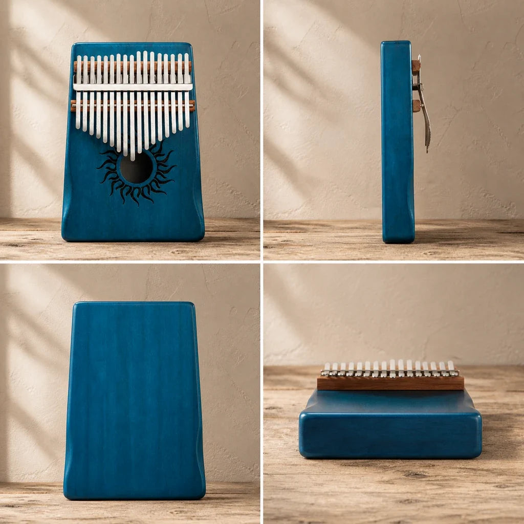 Kalimba 17 or 21 Keys - Maple, Diatonic