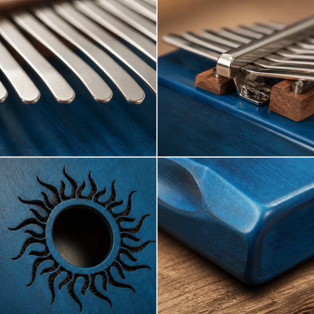 Kalimba 17 or 21 Keys - Maple, Diatonic
