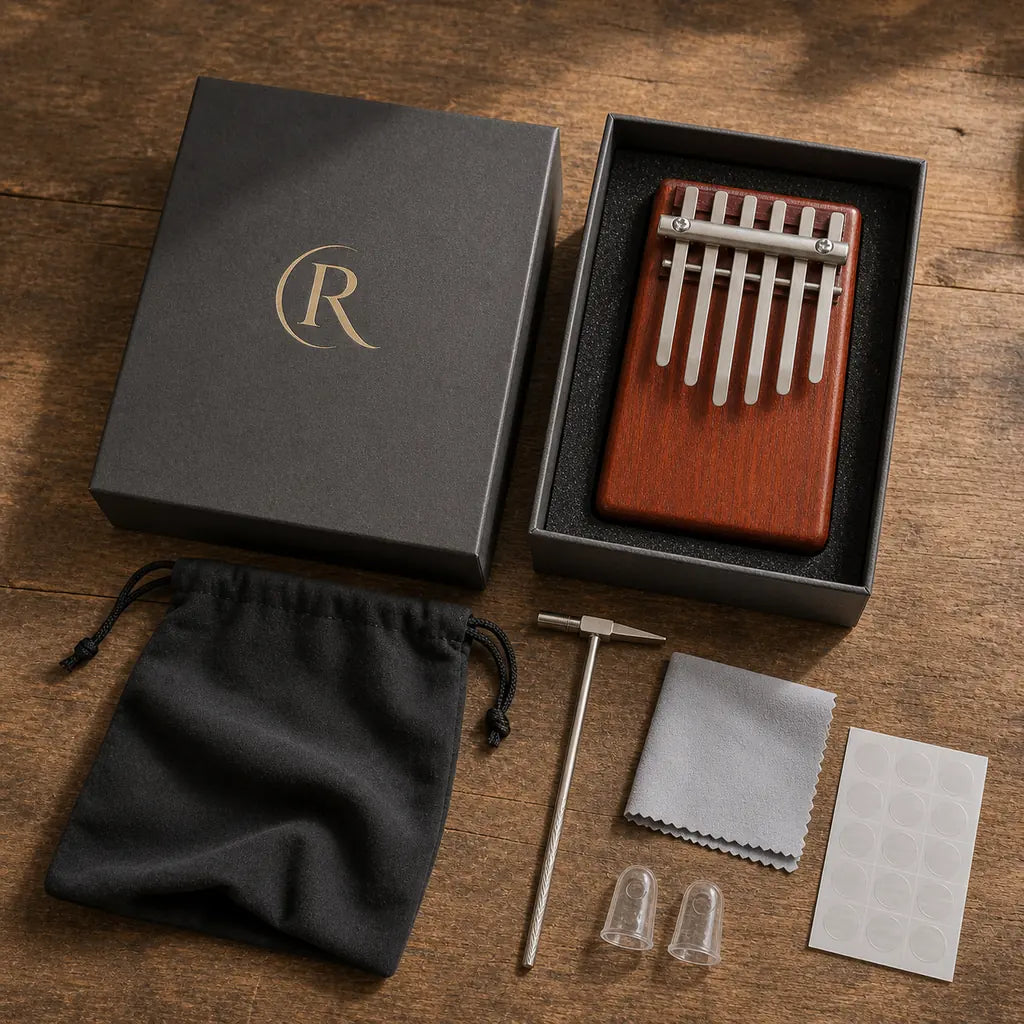 Kalimba 6 Keys - Rosewood, For Children