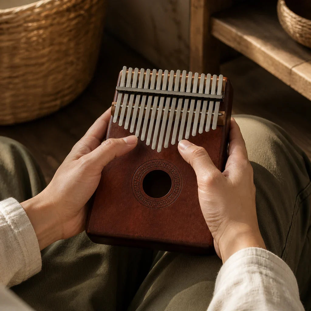 Kalimba 17 Keys - Acacia, Handcrafted