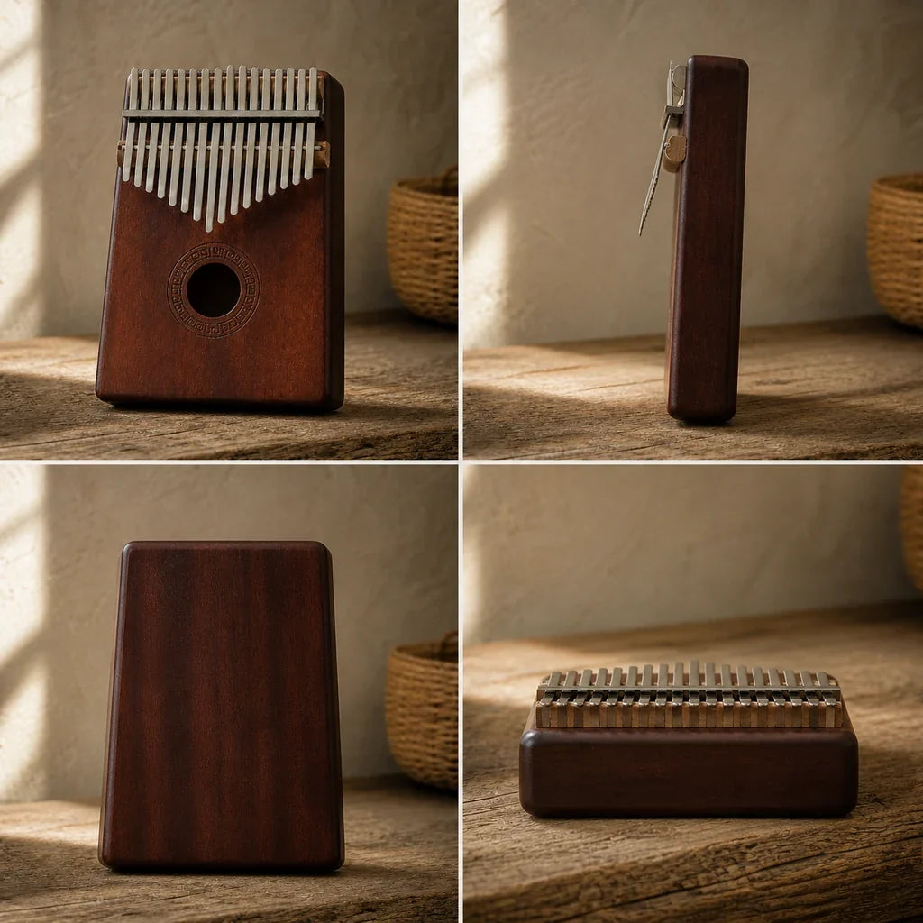 Kalimba 17 Keys - Acacia, Handcrafted