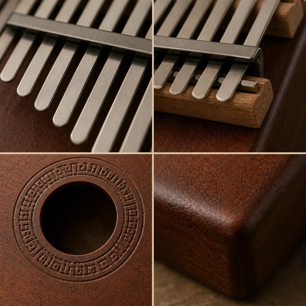 Kalimba 17 Keys - Acacia, Handcrafted