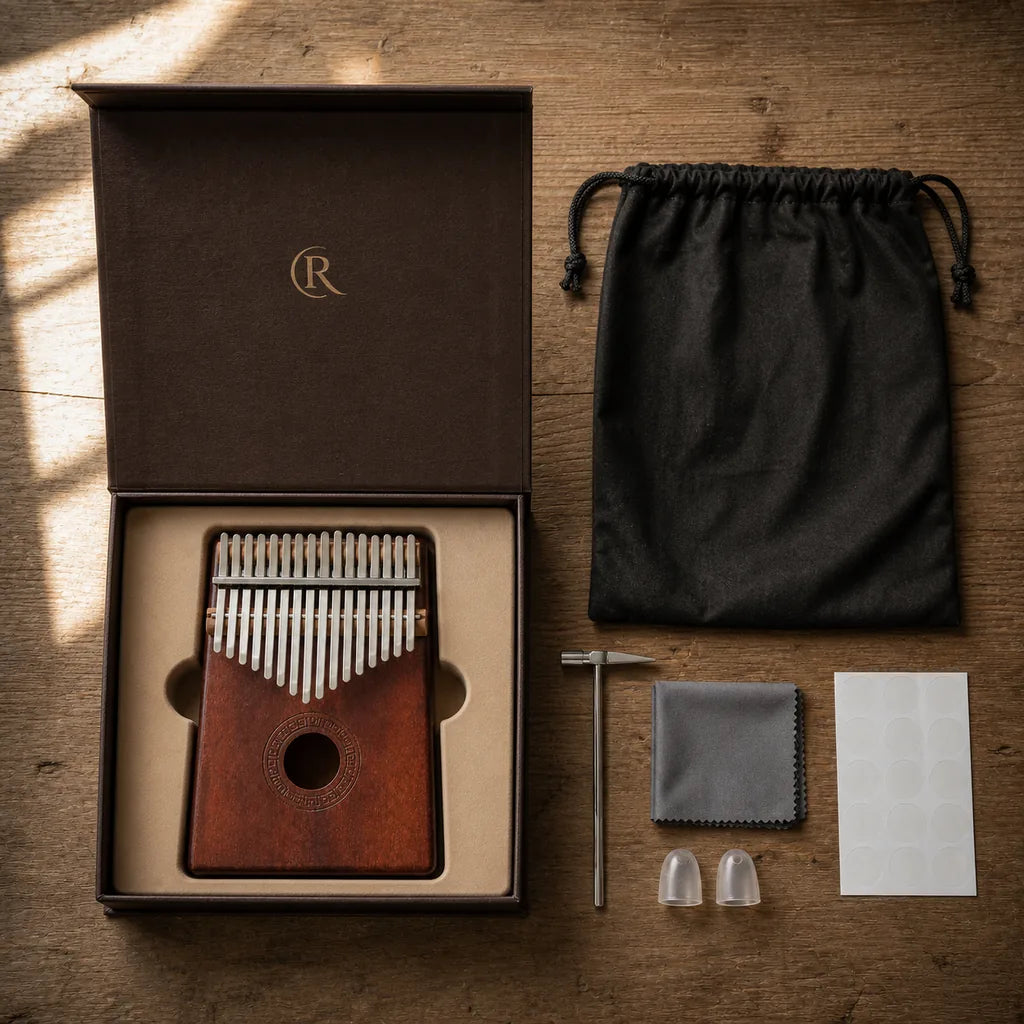 Kalimba 17 Keys - Acacia, Handcrafted