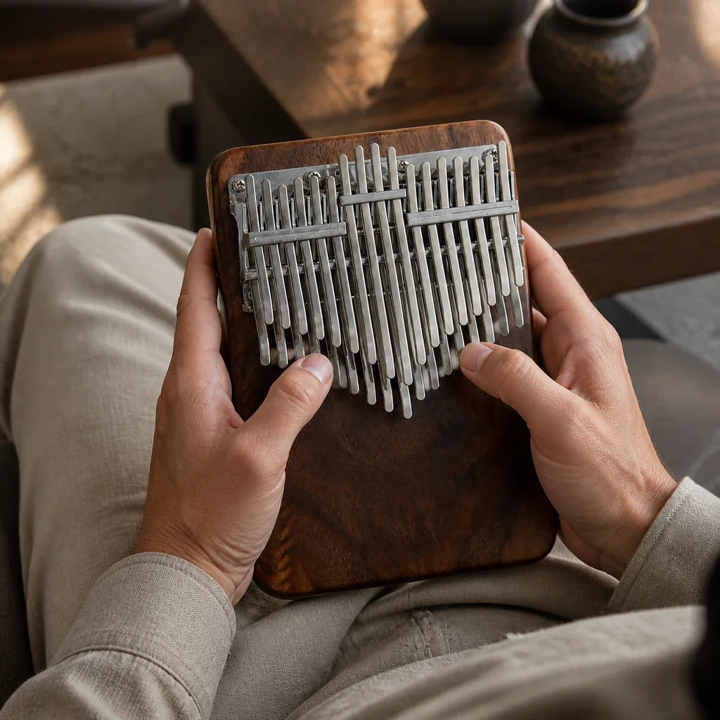 Kalimba 34 Keys - Black Walnut, XXL
