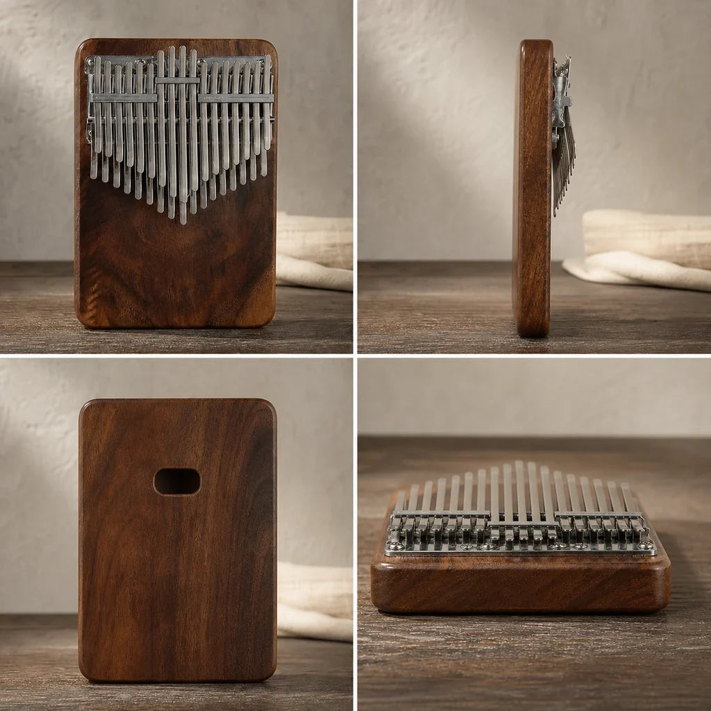 Kalimba 34 Keys - Black Walnut, XXL