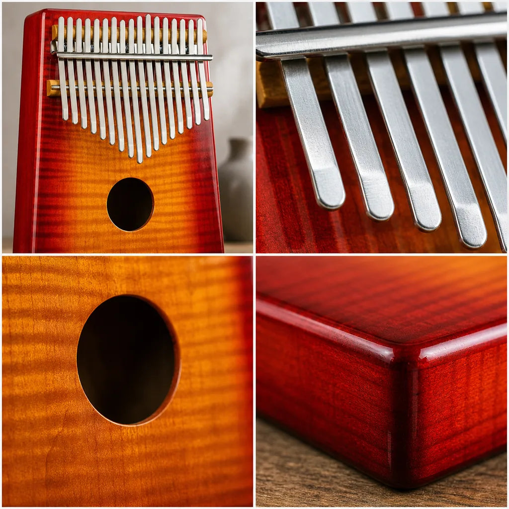 Kalimba 17 Keys - Maple, C Major