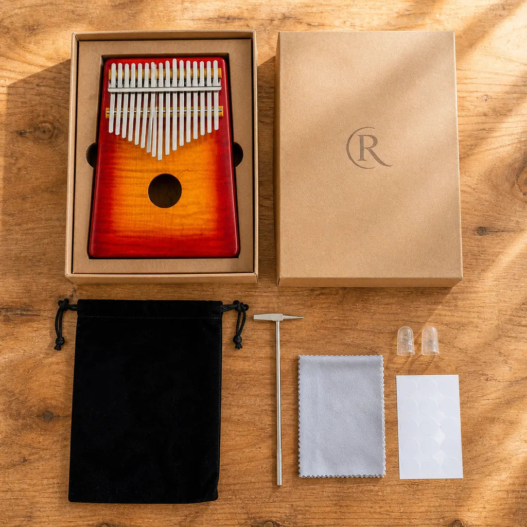 Kalimba 17 Keys - Maple, C Major