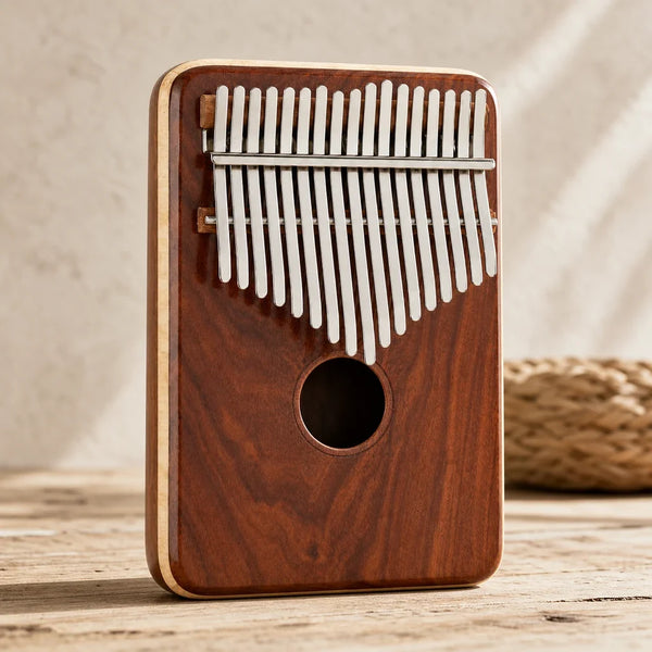 Kalimba 17 Keys - Red Sandalwood and Maple