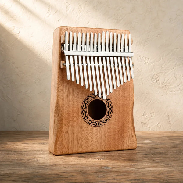 Kalimba 17 Keys - Mahogany, For Meditation