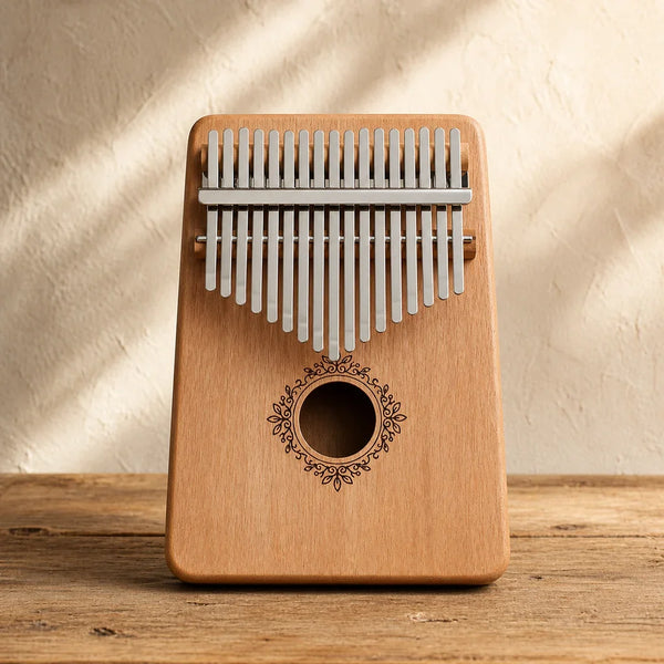 Kalimba 17 Keys - Mahogany, For Relaxation