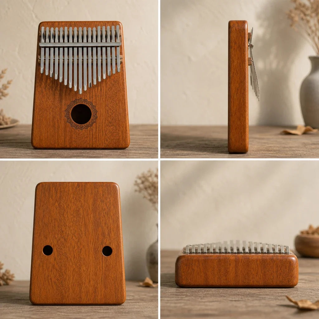 Kalimba 17 Keys - Mahogany, Classic Edition