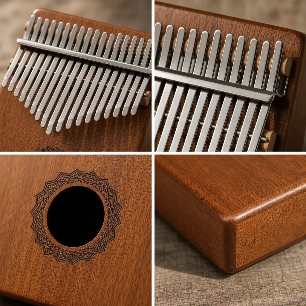 Kalimba 17 Keys - Mahogany, Classic Edition