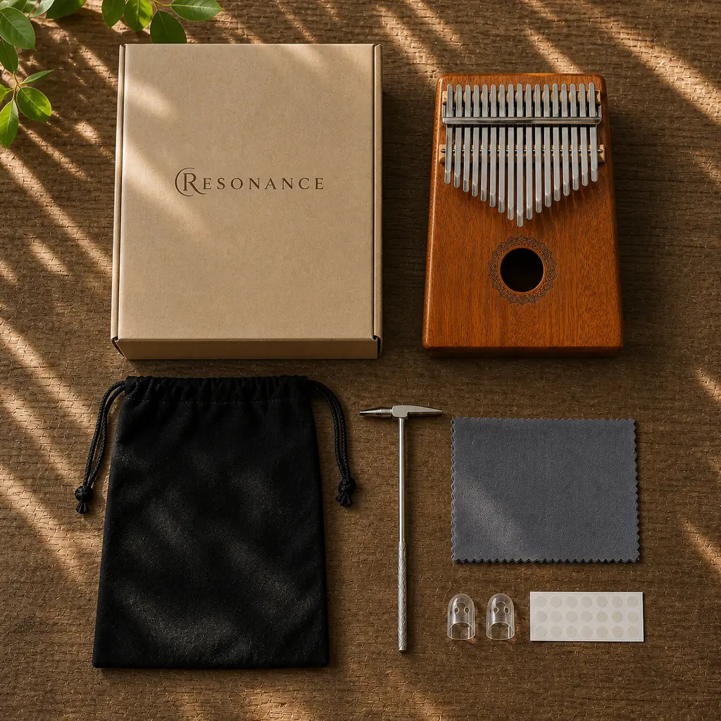 Kalimba 17 Keys - Mahogany, Classic Edition