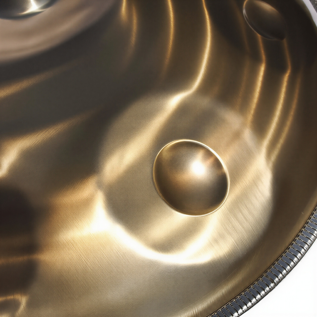 Handpan Celtic D Minor 9 Notes - Stainless Steel