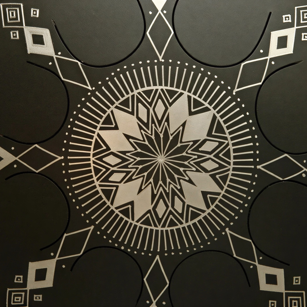 Steel Tongue Drum Enigma 8 Notes - Nitrided Steel