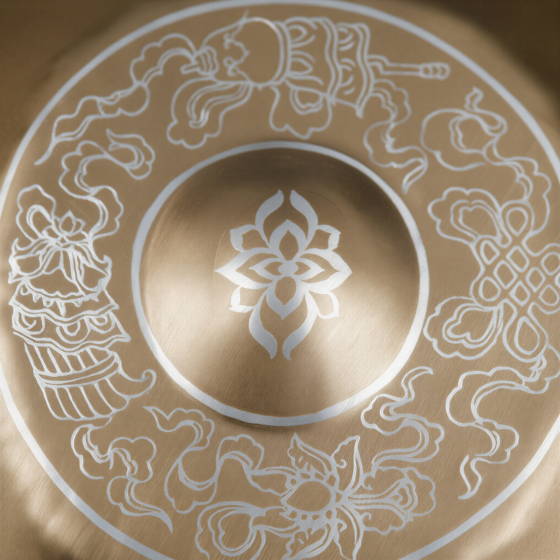 Handpan D Minor 9-12 Notes - Nitrided Steel, Blue or Gold
