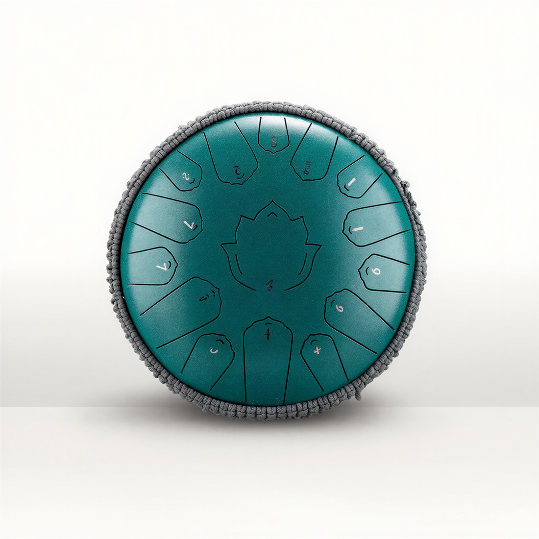 Steel Tongue Drum C Major 15 Notes 35 cm - Stainless Steel