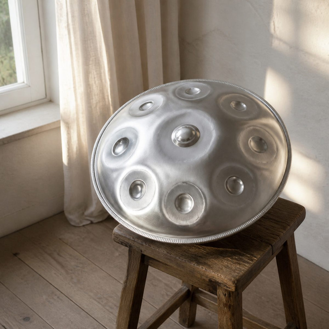 Handpan Air D Minor 9-10 Notes - Kurd or Celtic