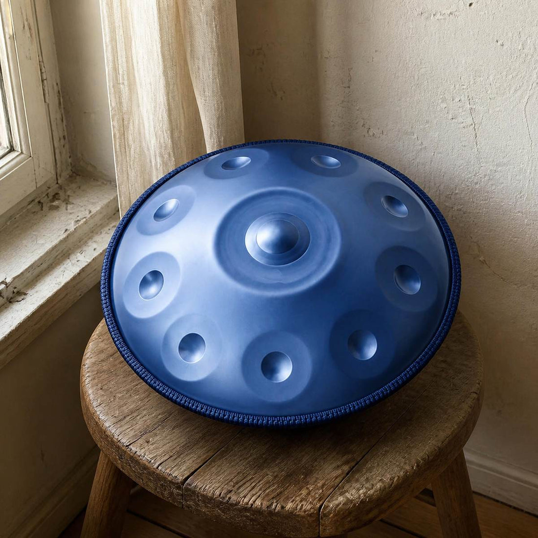 Handpan Ice Age Kurd D Minor 10 Notes - Ice Finish