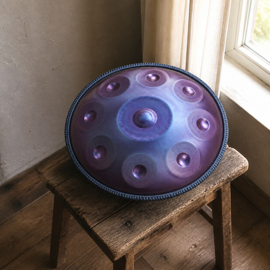 Handpan D Minor 9-12 Notes - Kurd or Amara, 56 cm
