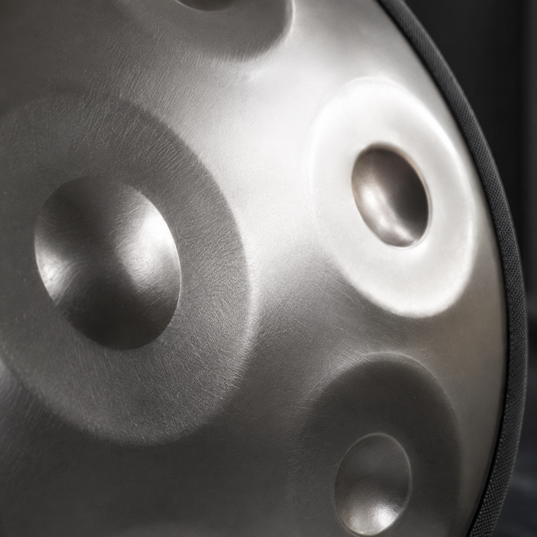 Handpan D Minor 9-12 Notes - Stainless Steel, Hand Tuned