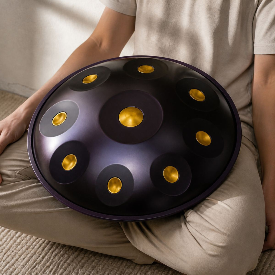 Handpan King D Minor 9-12 Notes - Kurd or Celtic