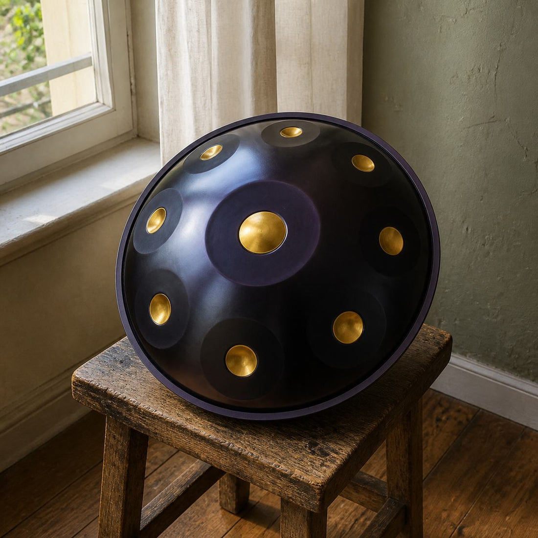 Handpan King D Minor 9-12 Notes - Kurd or Celtic
