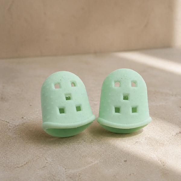 Kalimba Thumb Protectors - Soft Silicone, Pair